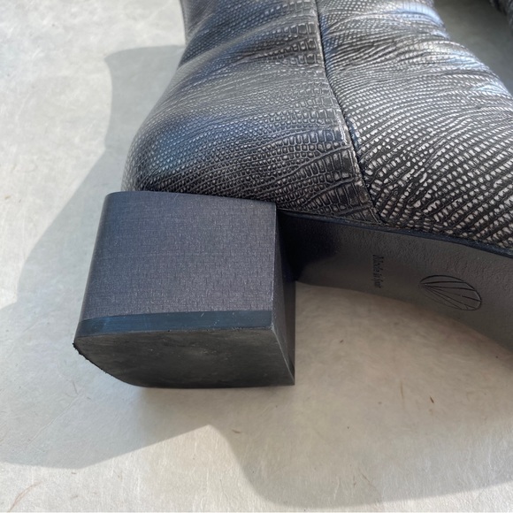 Coclico snakeskin black and white ankle boots - sold - Picture 3 of 16